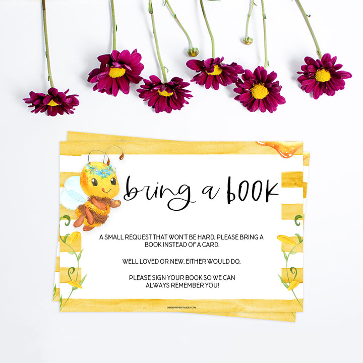 bring a book, books for baby insert, Printable baby shower games, mommy bee fun baby games, baby shower games, fun baby shower ideas, top baby shower ideas, mommy to bee baby shower, friends baby shower ideas