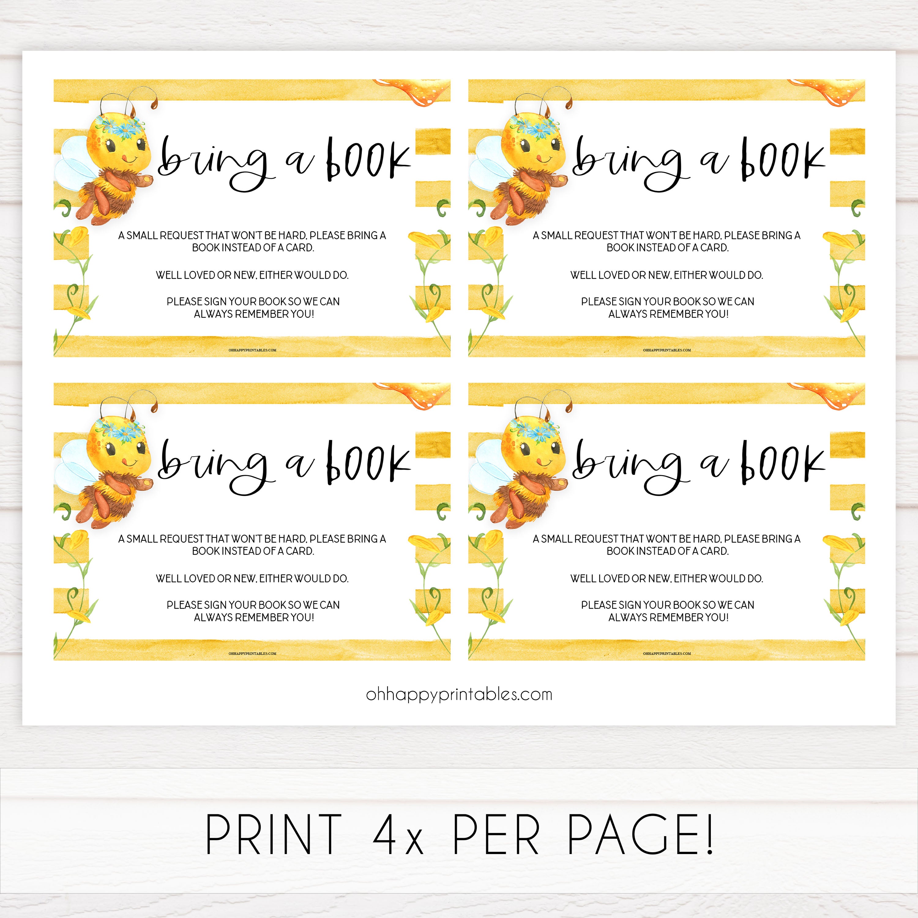 bring a book, books for baby insert, Printable baby shower games, mommy bee fun baby games, baby shower games, fun baby shower ideas, top baby shower ideas, mommy to bee baby shower, friends baby shower ideas