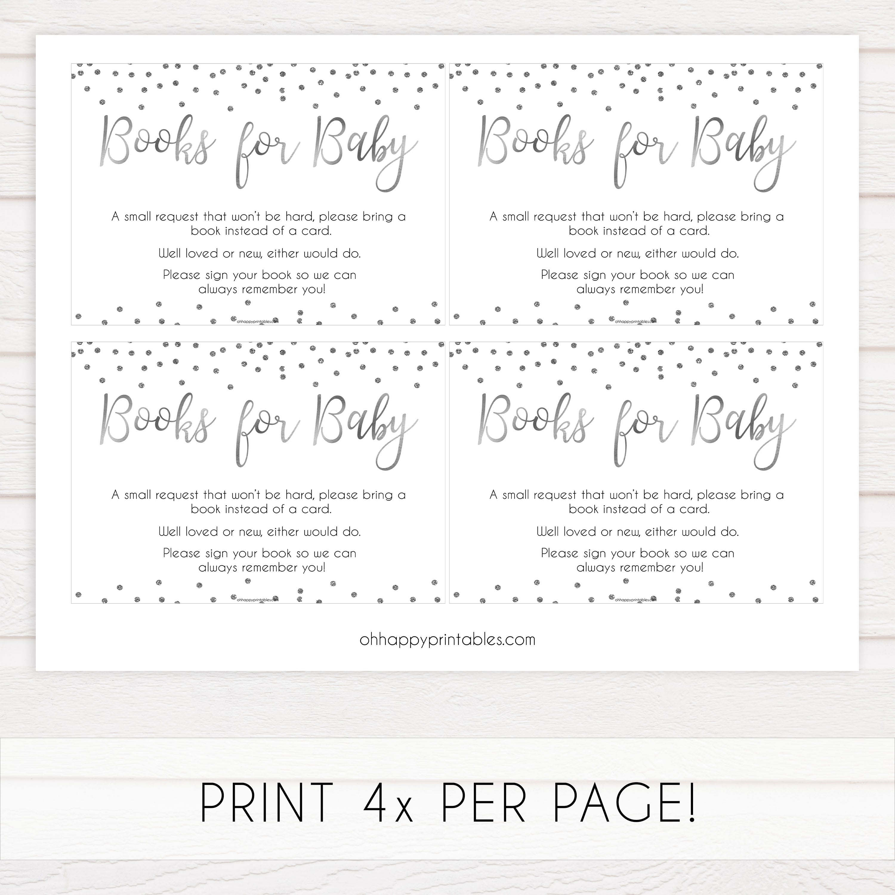 books for baby, bring a book insert, Printable baby shower games, baby silver glitter fun baby games, baby shower games, fun baby shower ideas, top baby shower ideas, silver glitter shower baby shower, friends baby shower ideas