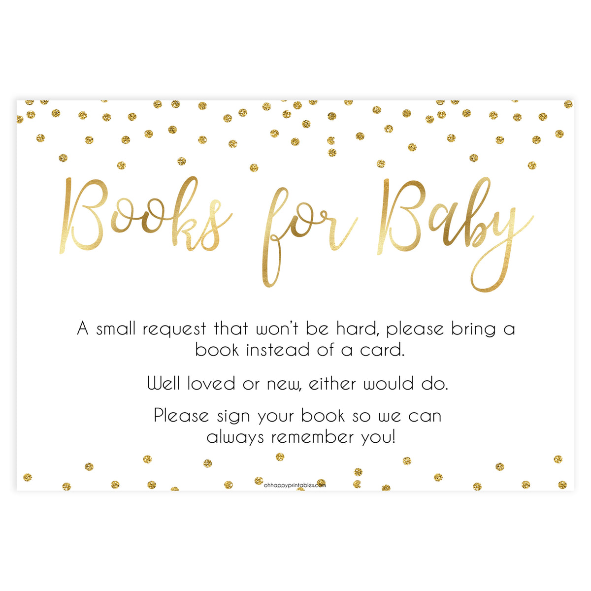 gold glitter baby games, printable baby games, books for baby, bring a book, fun baby games, baby shower keepsakes