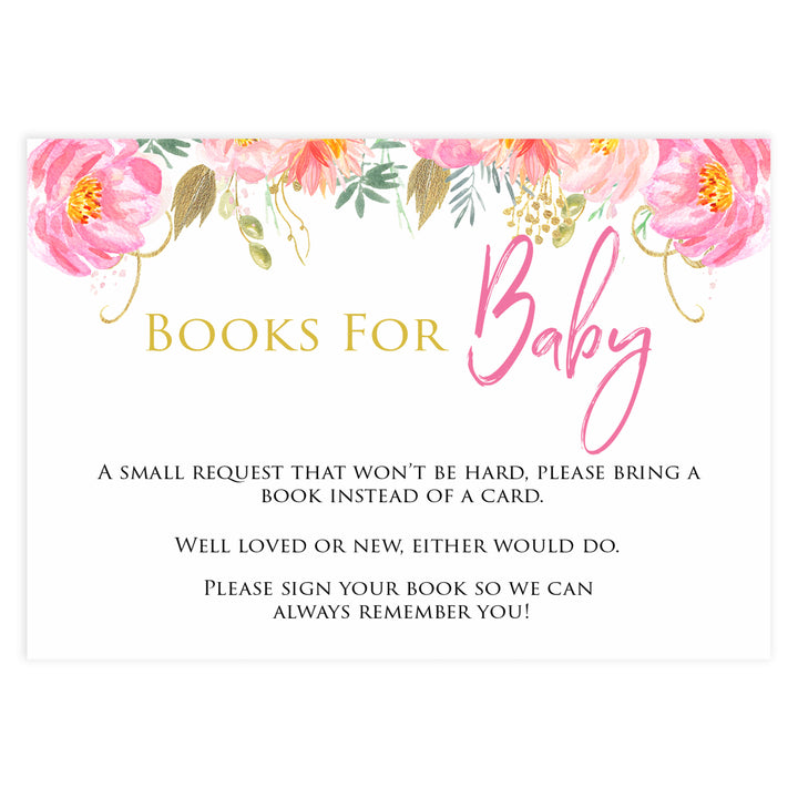 bring a book, books for baby game, Printable baby shower games, blush floral fun baby games, baby shower games, fun baby shower ideas, top baby shower ideas, blush baby shower, blue baby shower ideas