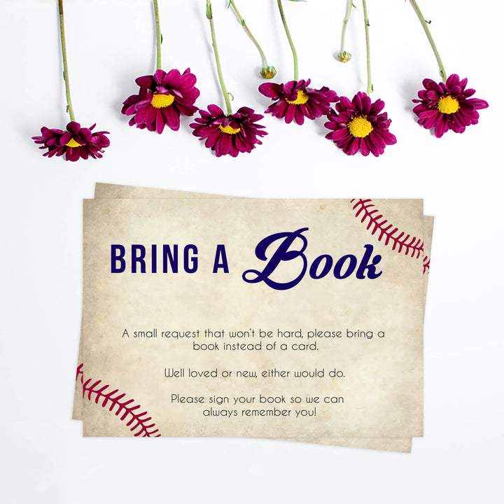 books for baby insert, bring a book for baby insert, Baseball baby shower games, printable baby shower games, fun baby shower games, top baby shower ideas, little slugger baby games