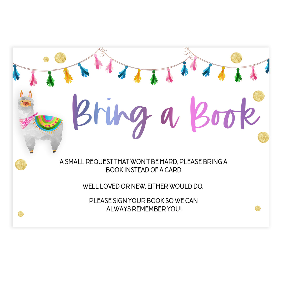 books for baby, baby bring a book, Printable baby shower games, llama fiesta fun baby games, baby shower games, fun baby shower ideas, top baby shower ideas, Llama fiesta shower baby shower, fiesta baby shower ideas