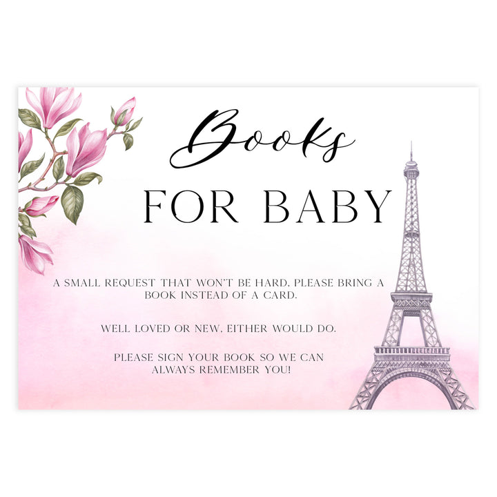 books for baby, Parisian baby shower games, printable baby shower games, Paris baby shower games, fun baby shower games