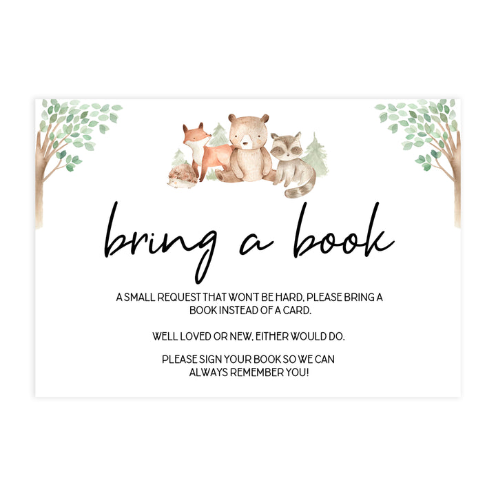 bring a books game, books for baby game, Printable baby shower games, woodland animals baby games, baby shower games, fun baby shower ideas, top baby shower ideas, woodland baby shower, baby shower games, fun woodland animals baby shower ideas