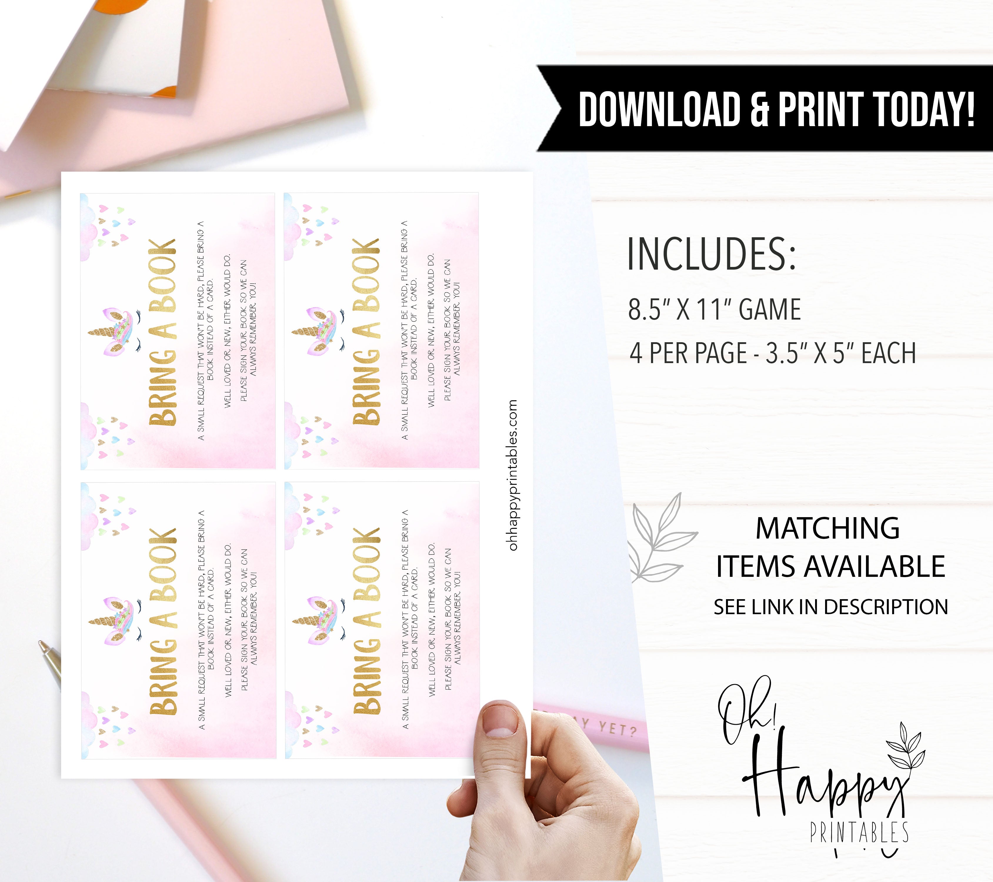 books for baby, bring a book baby game, Printable baby shower games, unicorn baby games, baby shower games, fun baby shower ideas, top baby shower ideas, unicorn baby shower, baby shower games, fun unicorn baby shower ideas