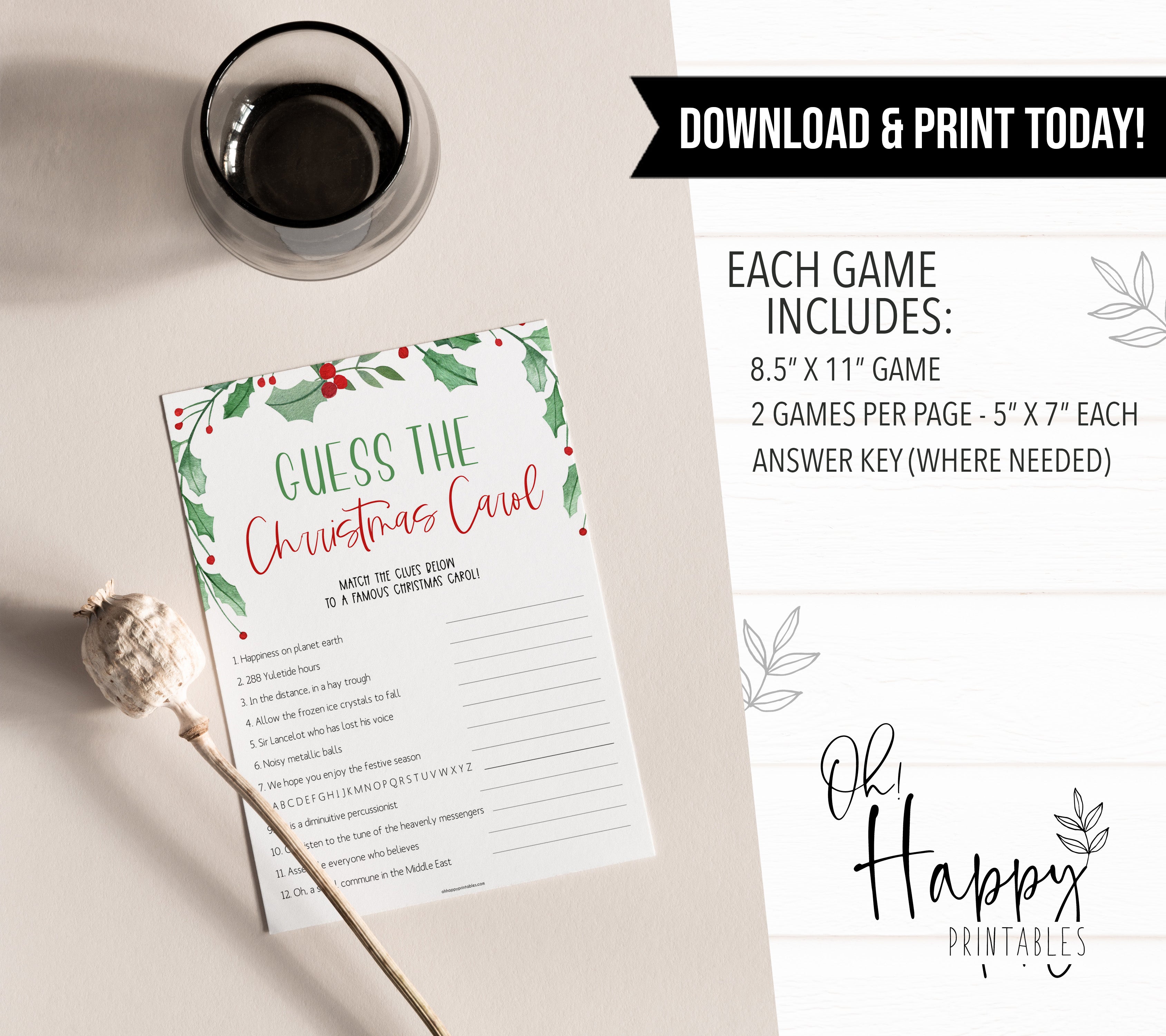 christmas games bundle, christmas party game, fun christmas games, fun festive games, xmas games, Christmas party games