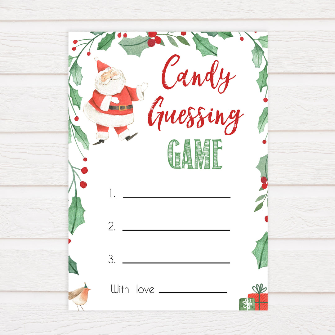 Christmas baby shower games, candy guessing game, festive baby shower games, best baby shower games, top 10 baby games, baby shower ideas, baby shower games