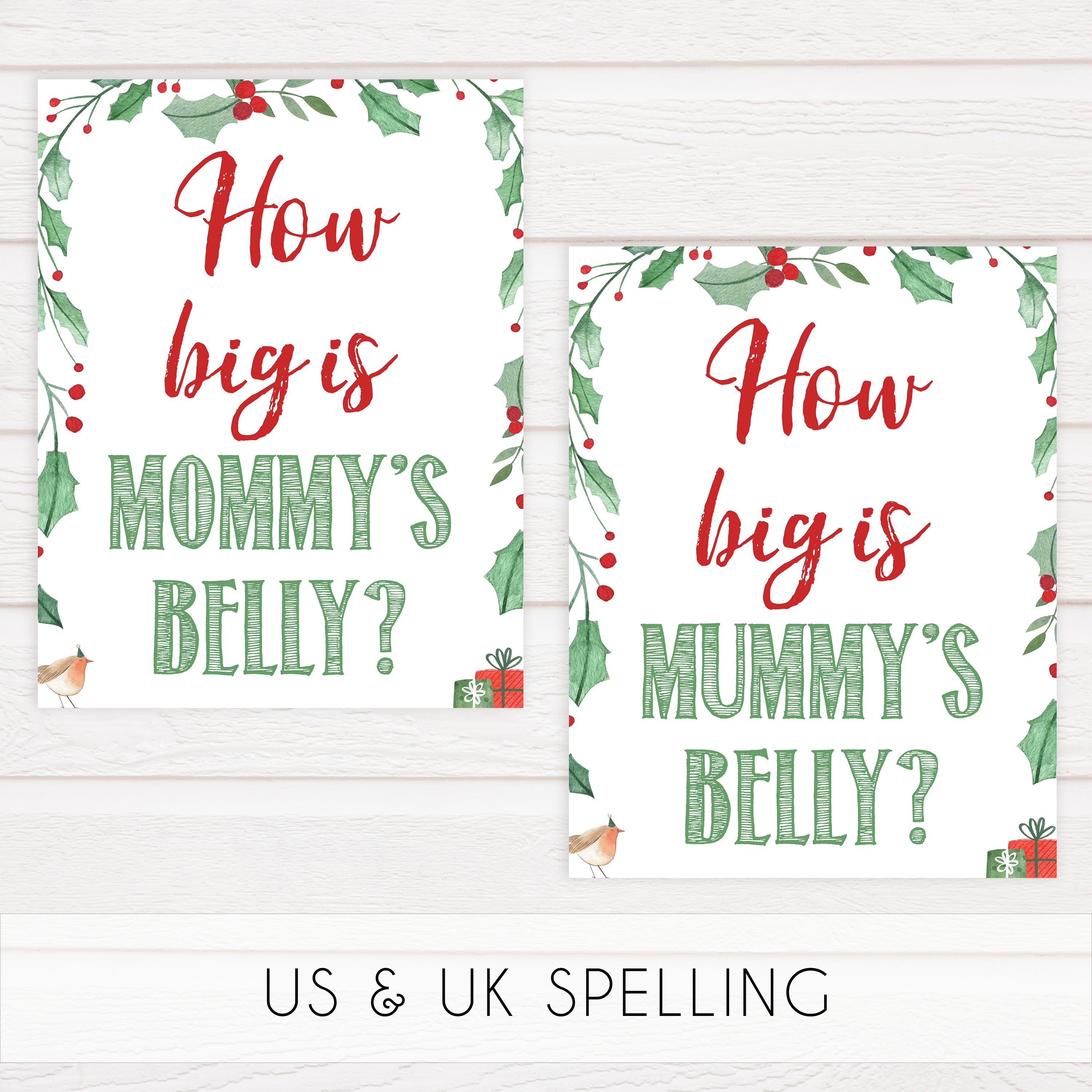 Christmas baby shower games, how big is mommys belly, festive baby shower games, best baby shower games, top 10 baby games, baby shower ideas, baby shower games