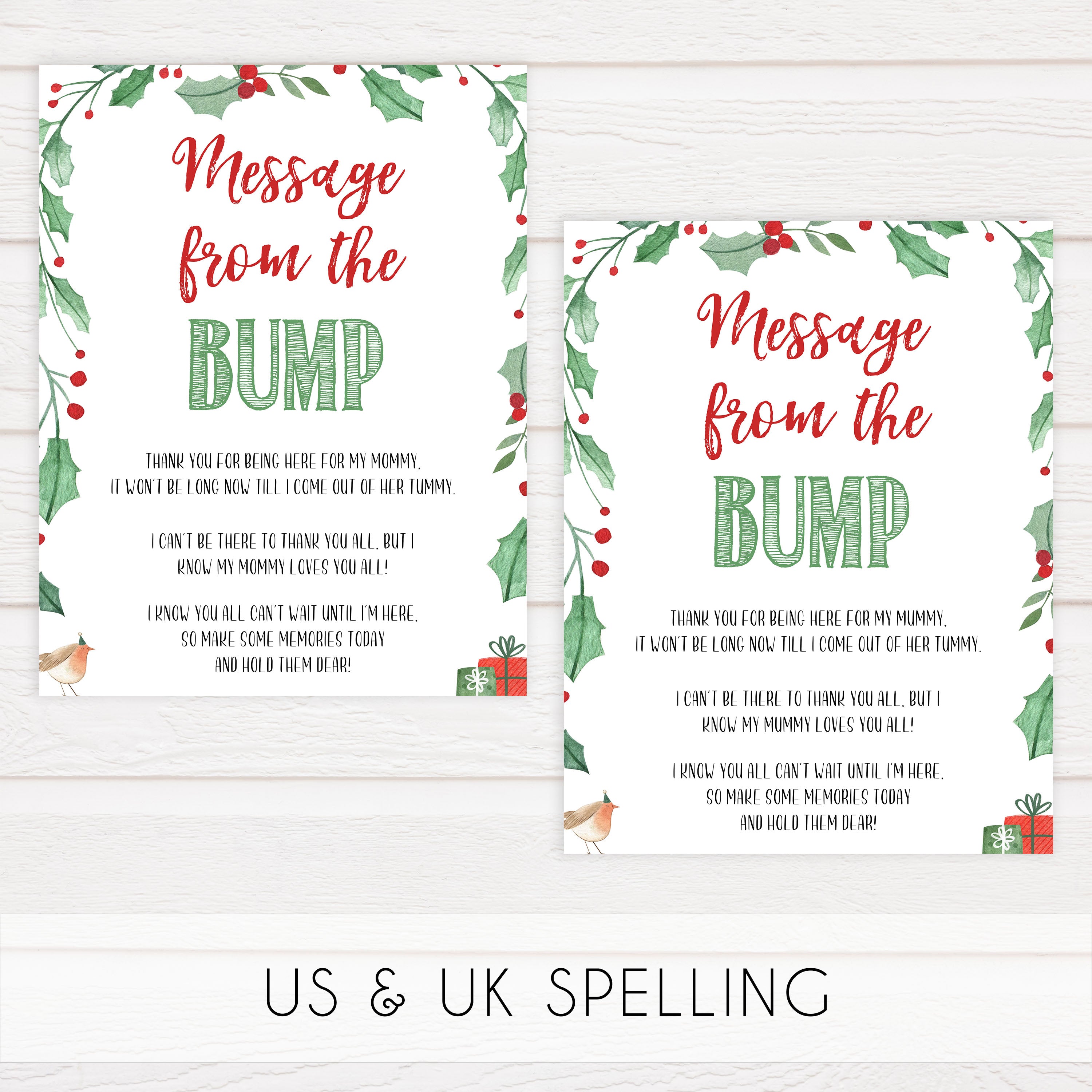 Christmas baby shower games, message from the bump, festive baby shower games, best baby shower games, top 10 baby games, baby shower ideas, baby shower games
