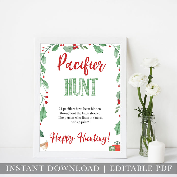 Christmas baby shower games, pacifier hunt, festive baby shower games, best baby shower games, top 10 baby games, baby shower ideas, baby shower games