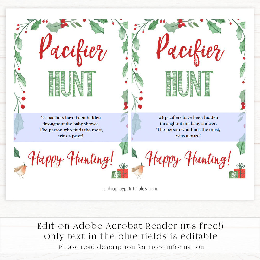 Christmas baby shower games, pacifier hunt, festive baby shower games, best baby shower games, top 10 baby games, baby shower ideas, baby shower games