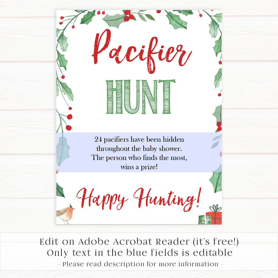 Christmas baby shower games, pacifier hunt, festive baby shower games, best baby shower games, top 10 baby games, baby shower ideas, baby shower games