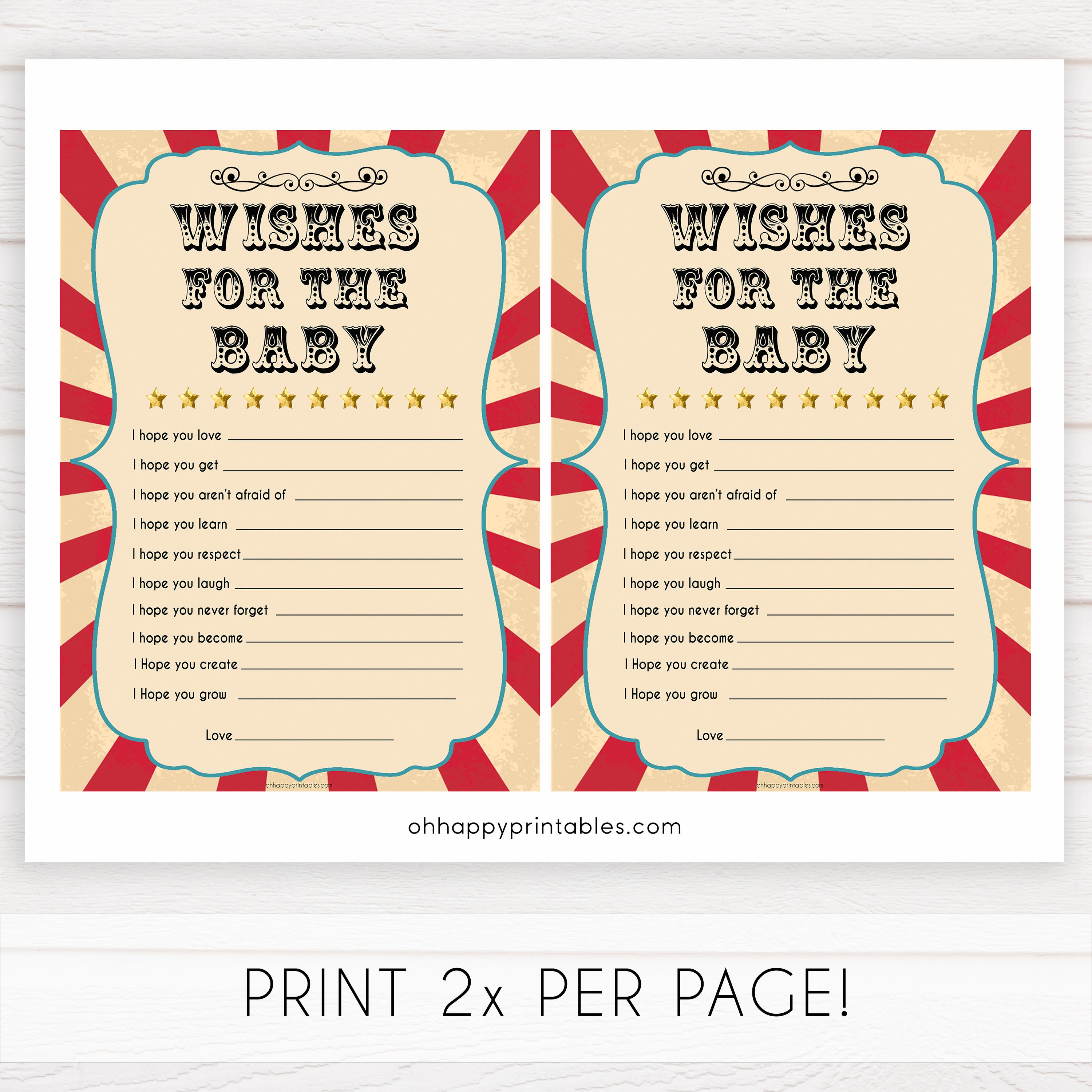 Circus wishes for the baby baby shower games, circus baby games, carnival baby games, printable baby games, fun baby games, popular baby games, carnival baby shower, carnival theme
