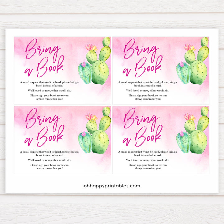 cactus bring a book, fiesta baby games, bring a book insert, printable baby games, fun baby games, top 10 baby games, fiesta baby games