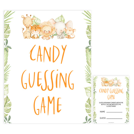candy guessing game, Printable baby shower games, safari animals baby games, baby shower games, fun baby shower ideas, top baby shower ideas, safari animals baby shower, baby shower games, fun baby shower ideas