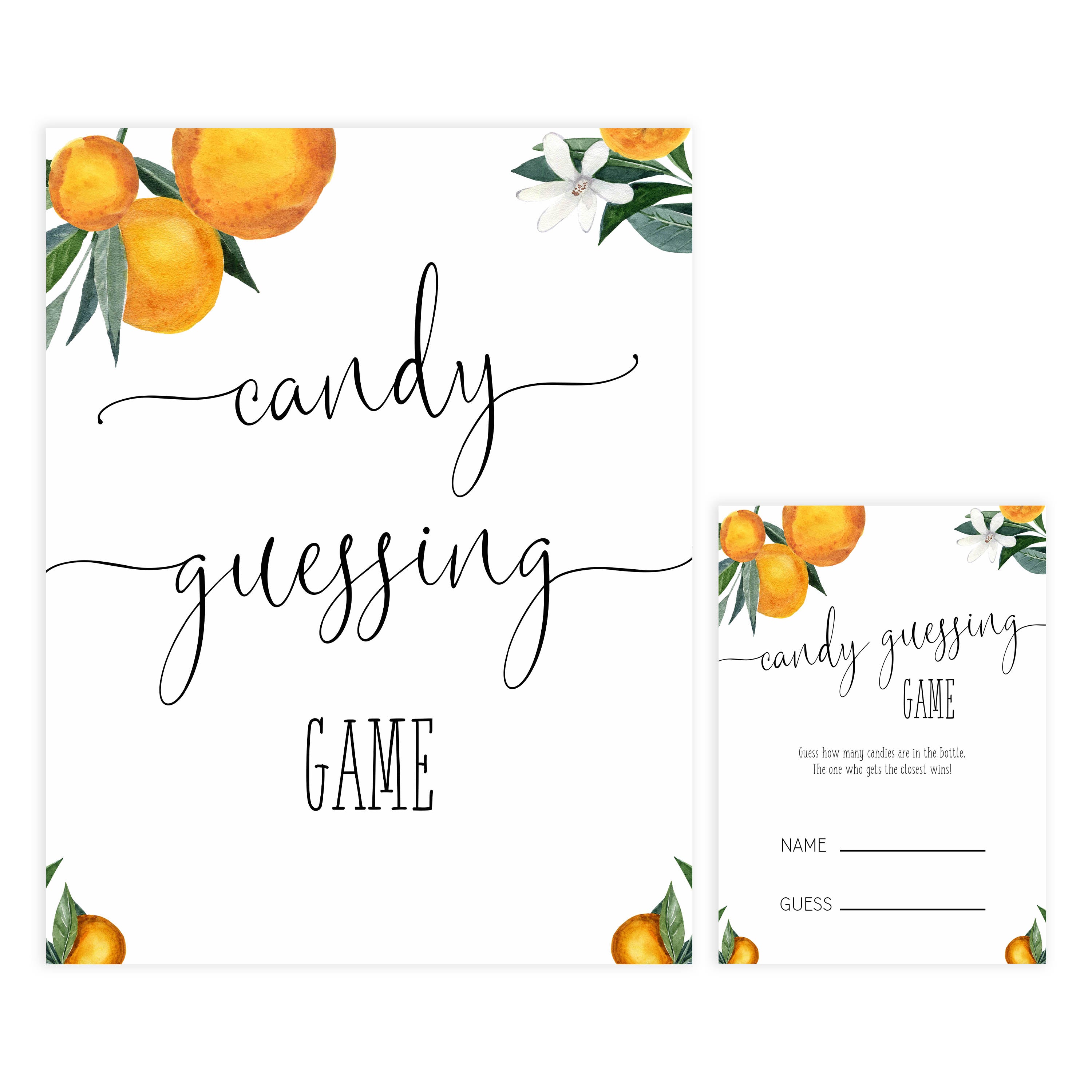 candy guessing game, Printable baby shower games, little cutie baby games, baby shower games, fun baby shower ideas, top baby shower ideas, little cutie baby shower, baby shower games, fun little cutie baby shower ideas, citrus baby shower games, citrus baby shower, orange baby shower