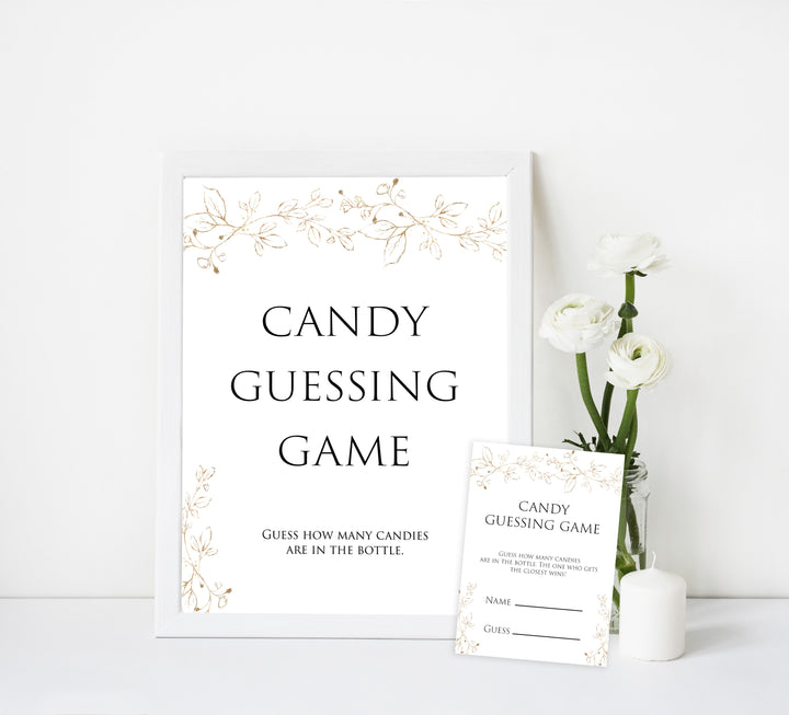 candy guessing game, Printable baby shower games, gold leaf baby games, baby shower games, fun baby shower ideas, top baby shower ideas, gold leaf baby shower, baby shower games, fun gold leaf baby shower ideas