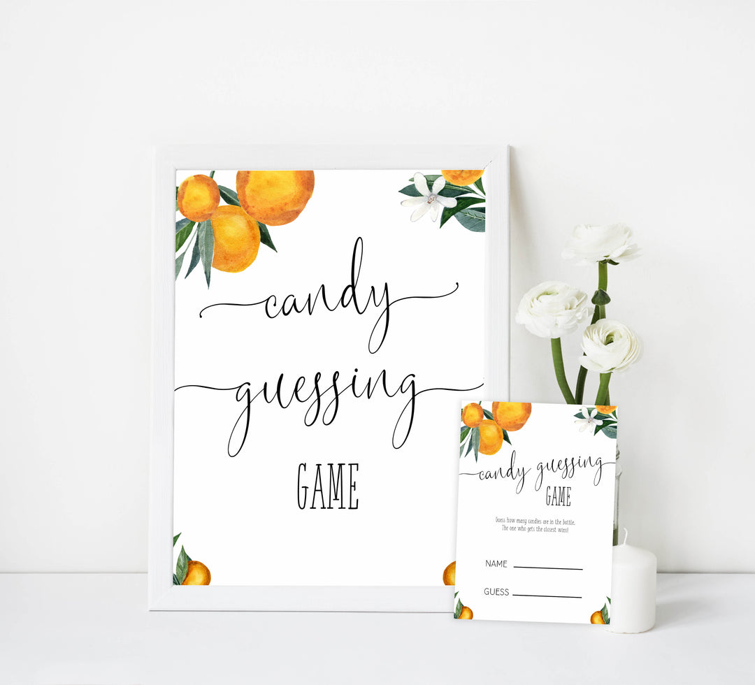 candy guessing game, Printable baby shower games, little cutie baby games, baby shower games, fun baby shower ideas, top baby shower ideas, little cutie baby shower, baby shower games, fun little cutie baby shower ideas, citrus baby shower games, citrus baby shower, orange baby shower