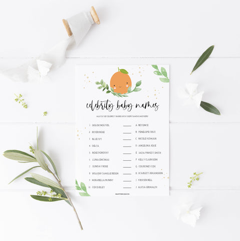 celebrity baby names game, Printable baby shower games, little cutie baby games, baby shower games, fun baby shower ideas, top baby shower ideas, little cutie baby shower, baby shower games, fun little cutie baby shower ideas