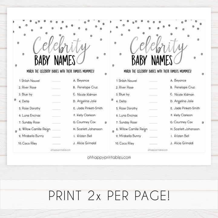 celebrity baby names game, Silver glitter baby game, Silver glitter baby shower, Silver glitter games, Silver glitter baby games, Silver glitter baby shower, Silver baby games, Silver glitter Silver baby games, Silver baby shower,