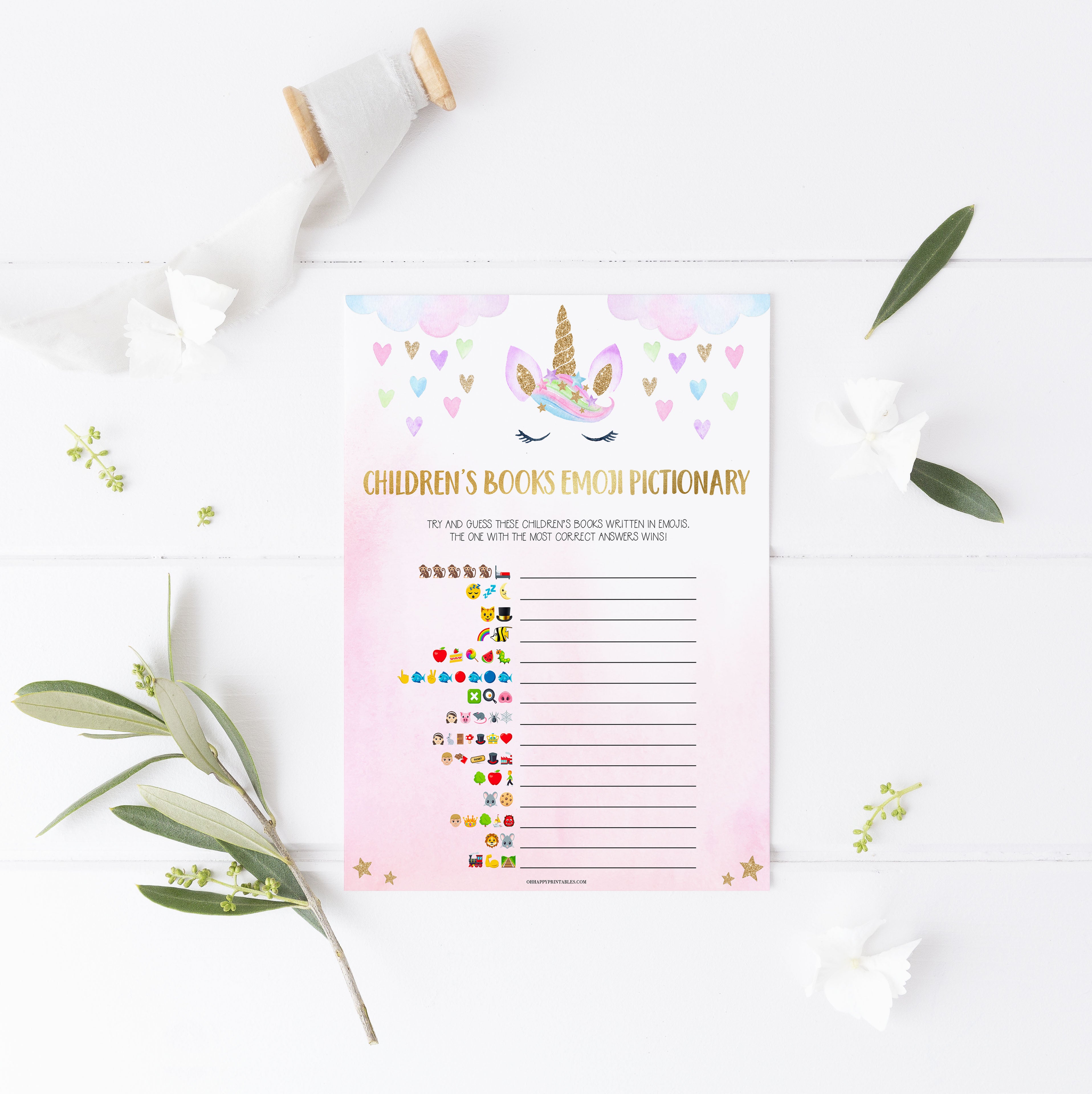 childrens books emoji pictionary game, Printable baby shower games, unicorn baby games, baby shower games, fun baby shower ideas, top baby shower ideas, unicorn baby shower, baby shower games, fun unicorn baby shower ideas