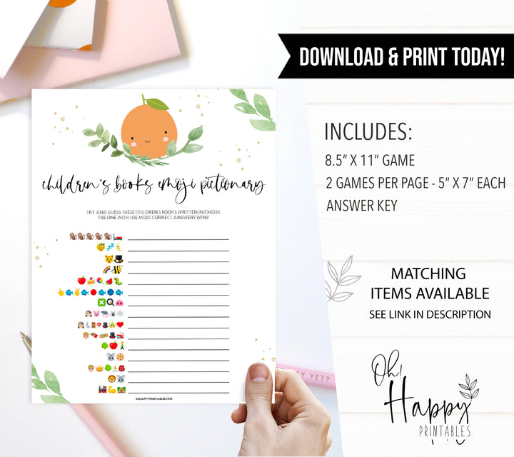 childrens books emoji pictionary game, Printable baby shower games, little cutie baby games, baby shower games, fun baby shower ideas, top baby shower ideas, little cutie baby shower, baby shower games, fun little cutie baby shower ideas