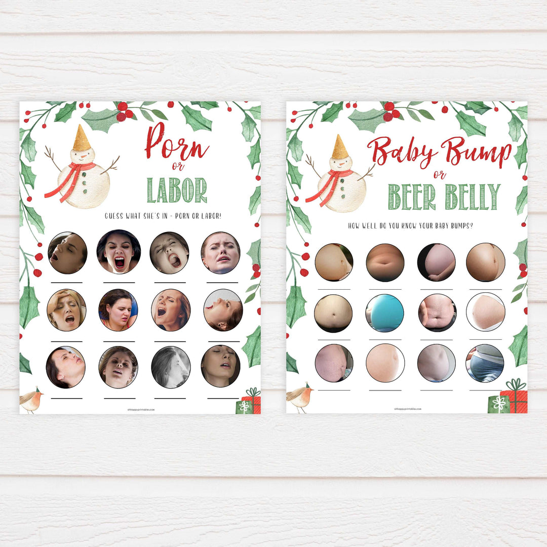 Christmas baby shower games, 10 baby shower games, festive baby shower games, best baby shower games, top 10 baby games, baby shower ideas, baby shower games