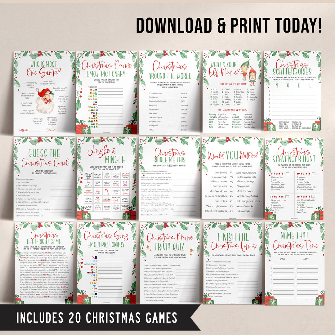 20 fun Christmas party games. 20 of the bets christmas party games for that festive fun