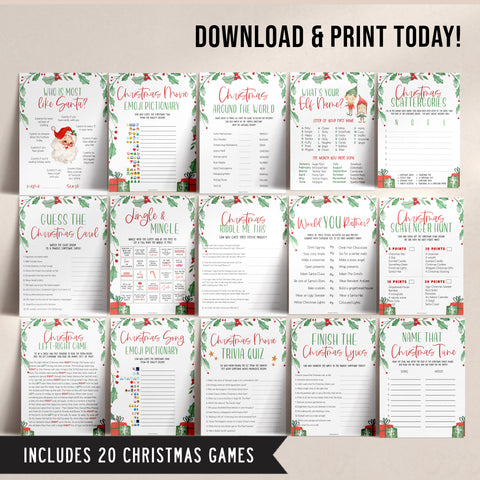20 fun Christmas party games. 20 of the bets christmas party games for that festive fun