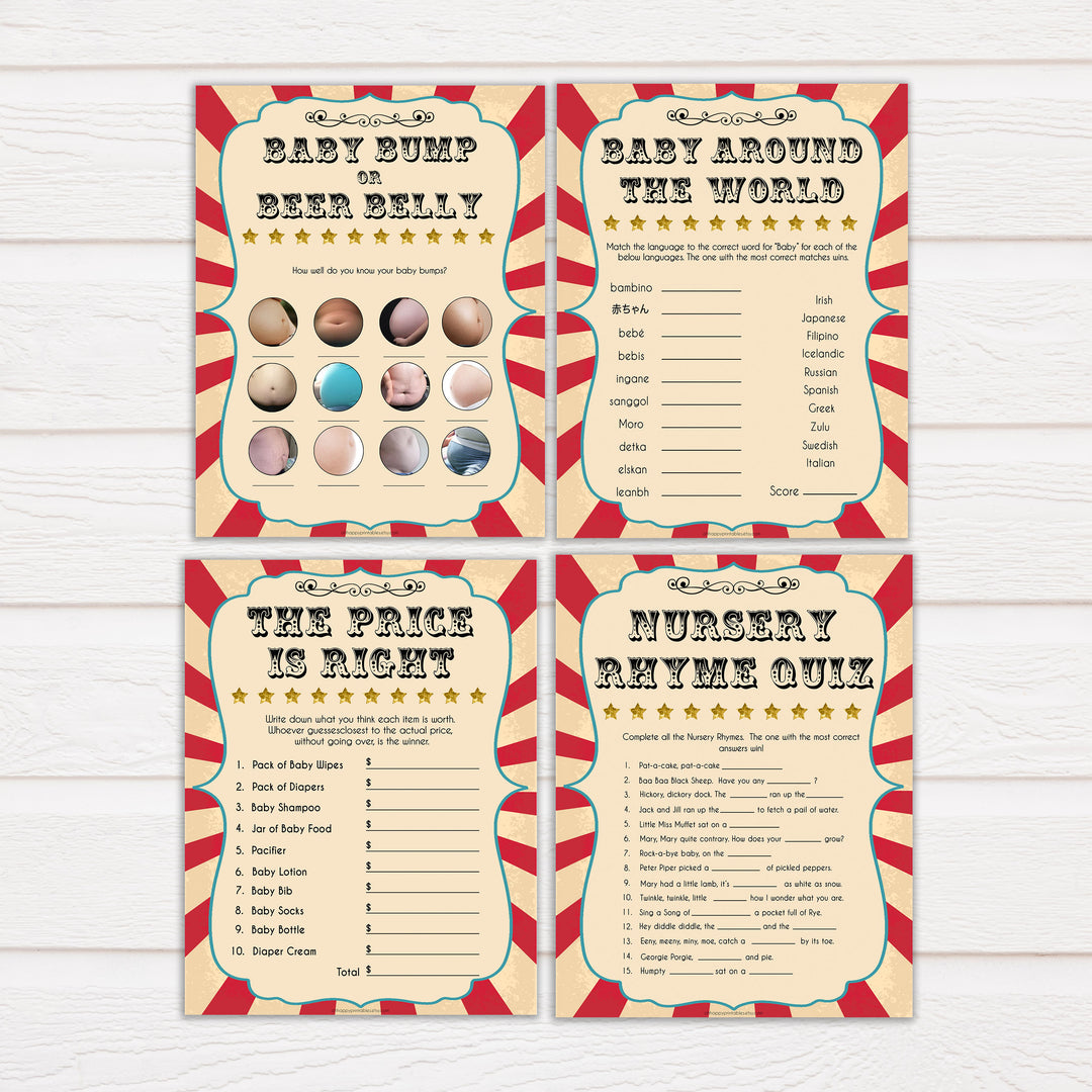  Circus 7 baby shower games, baby game bundles, fun baby games, popular baby shower games, circus baby games, carnival baby games, printable baby games, fun baby games, popular baby games, carnival baby shower, carnival theme