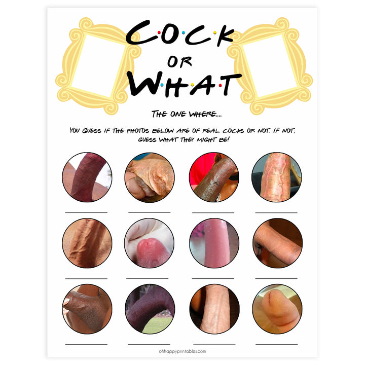 cock or what, bridal penis game, Printable bachelorette games, friends bachelorette, friends hen party games, fun hen party games, bachelorette game ideas, friends adult party games, naughty hen games, naughty bachelorette games