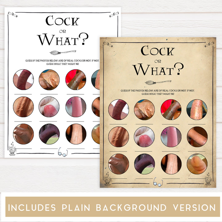 cock or what, bridal penis game, Printable bachelorette games, Harry Potter bachelorette, Harry Potter hen party games, fun hen party games, bachelorette game ideas, Harry Potter adult party games, naughty hen games, naughty bachelorette games