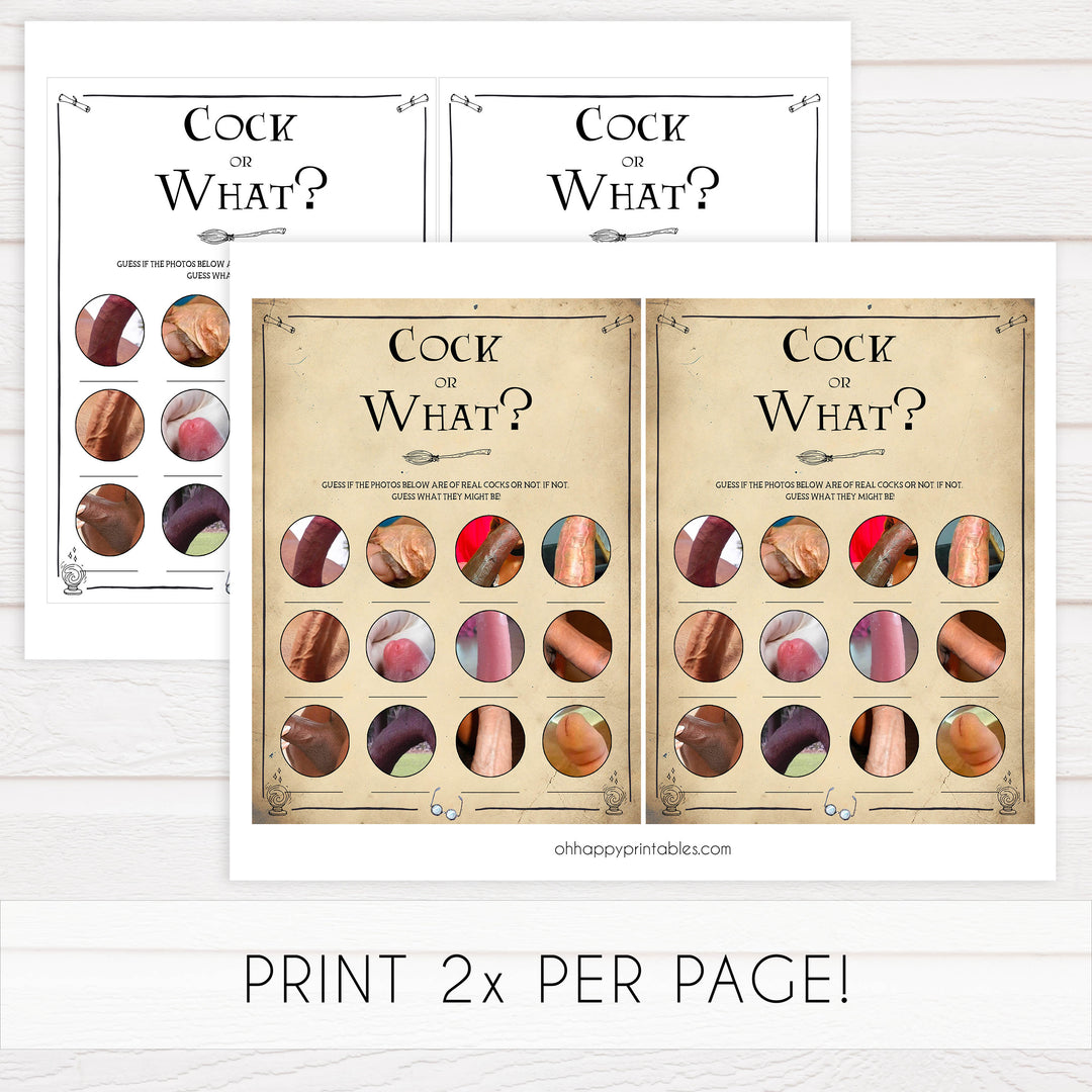 cock or what, bridal penis game, Printable bachelorette games, Harry Potter bachelorette, Harry Potter hen party games, fun hen party games, bachelorette game ideas, Harry Potter adult party games, naughty hen games, naughty bachelorette games