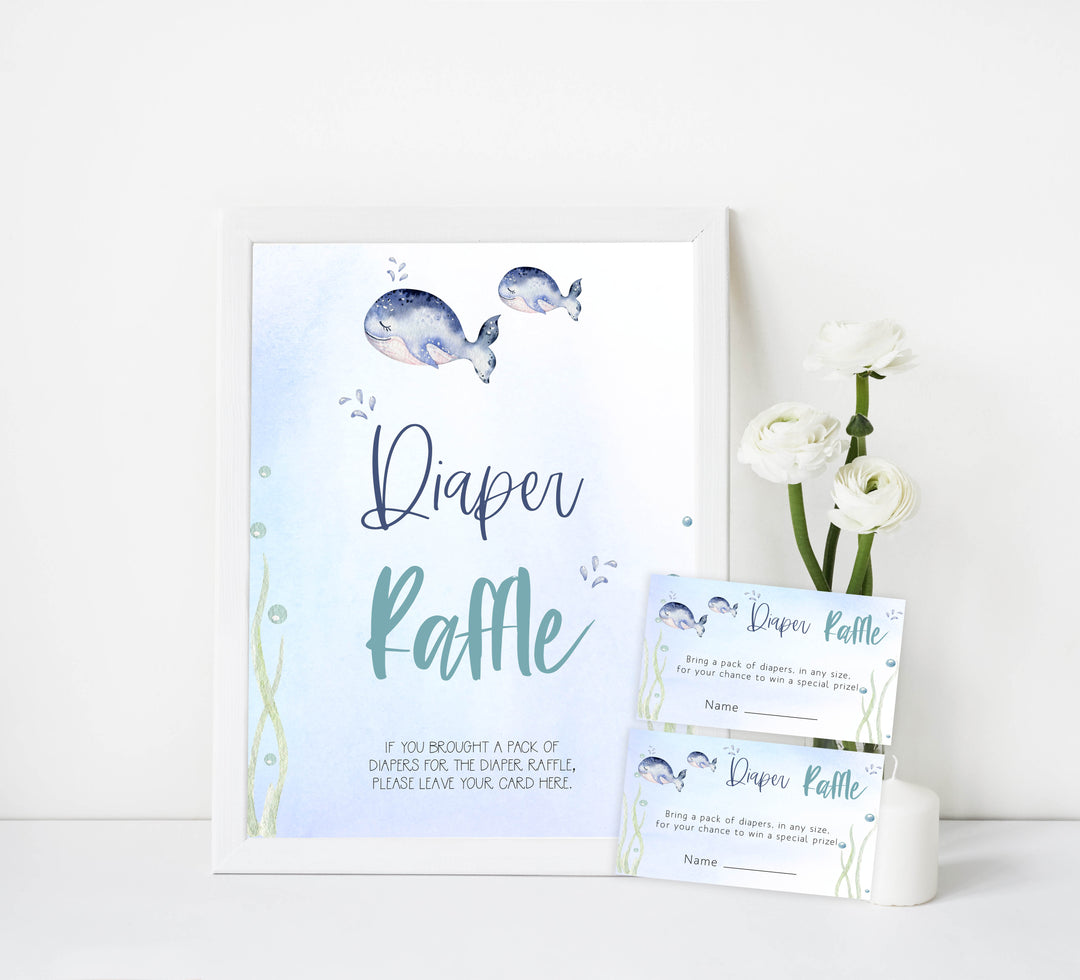 diaper raffle baby game, Printable baby shower games, whale baby games, baby shower games, fun baby shower ideas, top baby shower ideas, whale baby shower, baby shower games, fun whale baby shower ideas