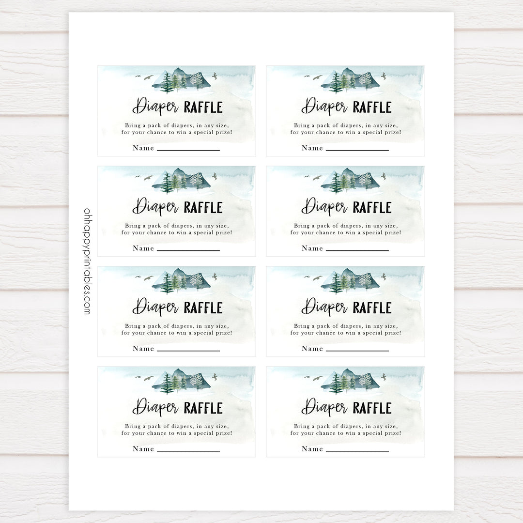diaper raffle game, Printable baby shower games, adventure awaits baby games, baby shower games, fun baby shower ideas, top baby shower ideas, adventure awaits baby shower, baby shower games, fun adventure baby shower ideas