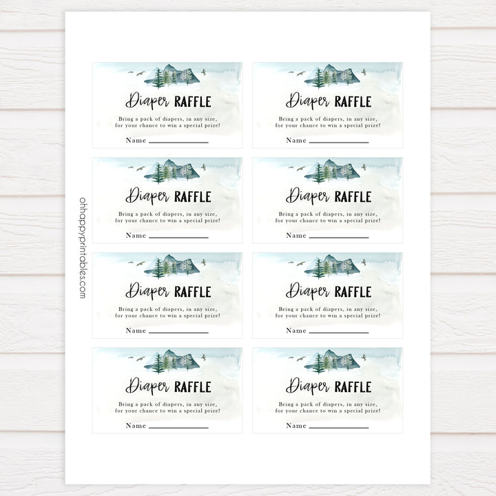 diaper raffle game, Printable baby shower games, adventure awaits baby games, baby shower games, fun baby shower ideas, top baby shower ideas, adventure awaits baby shower, baby shower games, fun adventure baby shower ideas