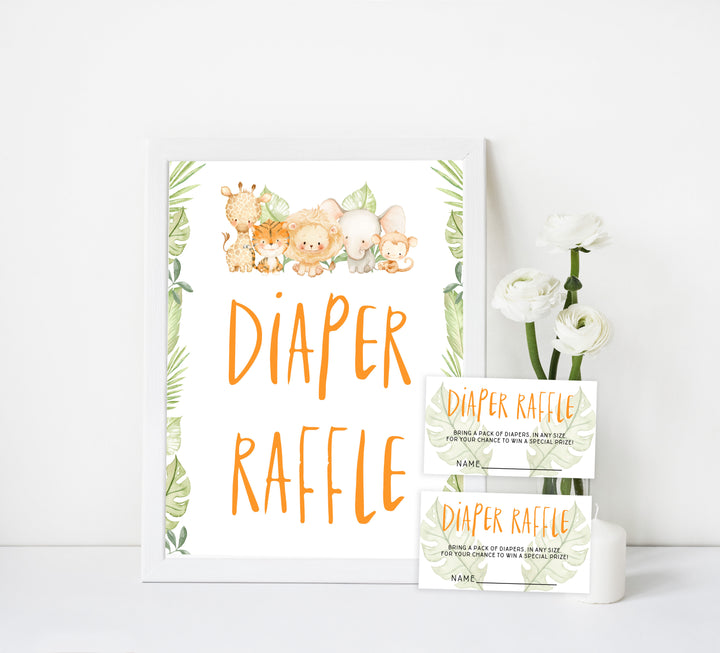 diaper raffle game, Printable baby shower games, safari animals baby games, baby shower games, fun baby shower ideas, top baby shower ideas, safari animals baby shower, baby shower games, fun baby shower ideas