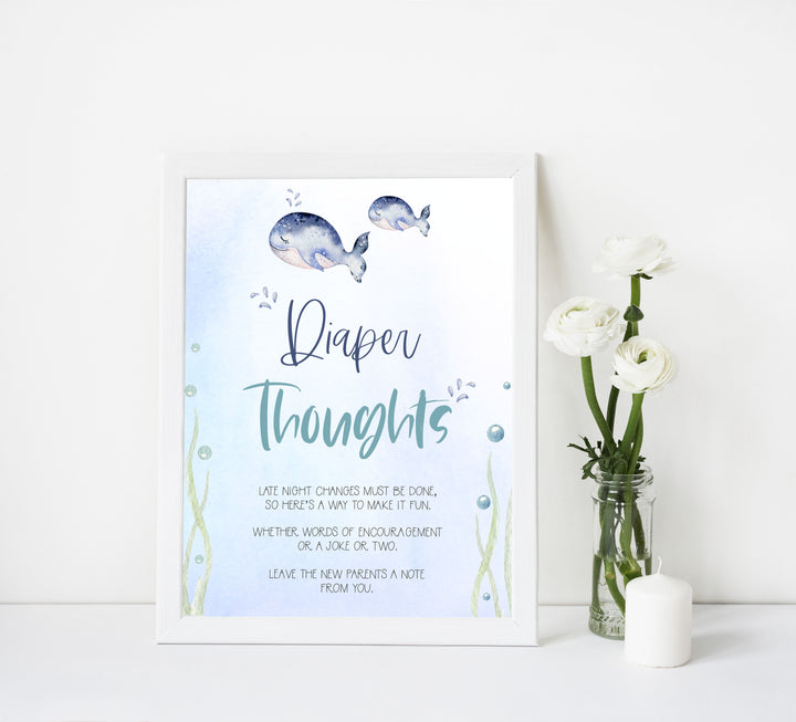 diaper thoughts baby game, late night diapers, Printable baby shower games, whale baby games, baby shower games, fun baby shower ideas, top baby shower ideas, whale baby shower, baby shower games, fun whale baby shower ideas