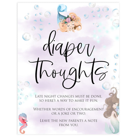 diaper thoughts game, late night diapers games, Printable baby shower games, little mermaid baby games, baby shower games, fun baby shower ideas, top baby shower ideas, little mermaid baby shower, baby shower games, pink hearts baby shower ideas