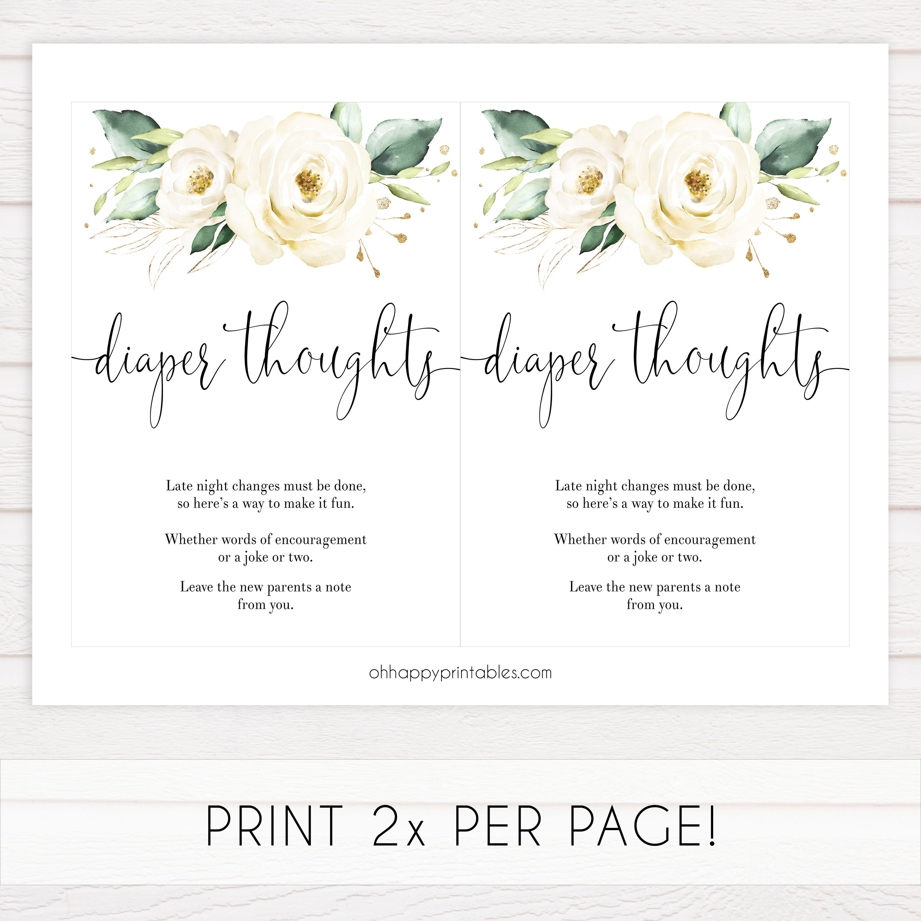 diaper thoughts, late night diapers game, Printable baby shower games, shite floral baby games, baby shower games, fun baby shower ideas, top baby shower ideas, floral baby shower, baby shower games, fun floral baby shower ideas