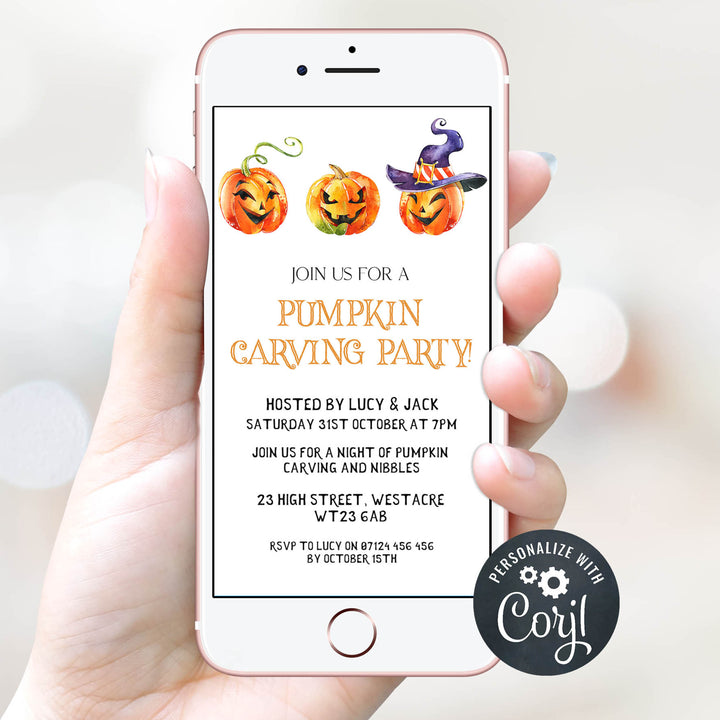 halloween invitations, editable halloween invitations, printable halloween invitations, spooky halloween invitations