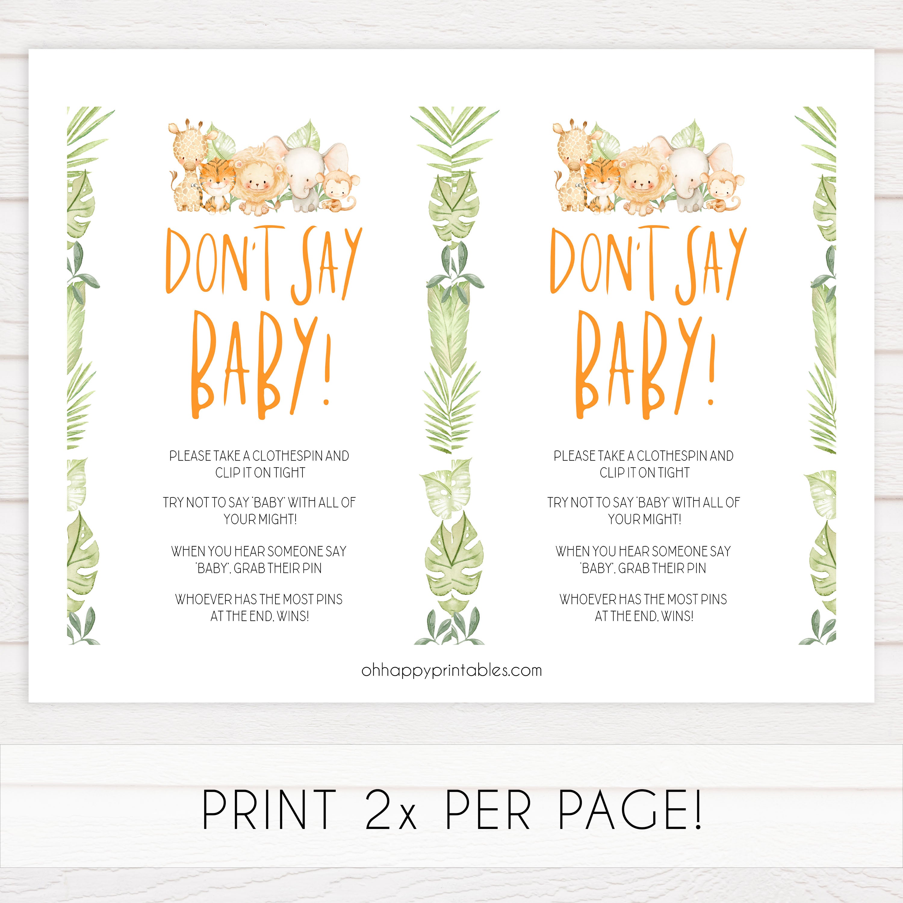 dont say baby game, Printable baby shower games, safari animals baby games, baby shower games, fun baby shower ideas, top baby shower ideas, safari animals baby shower, baby shower games, fun baby shower ideas