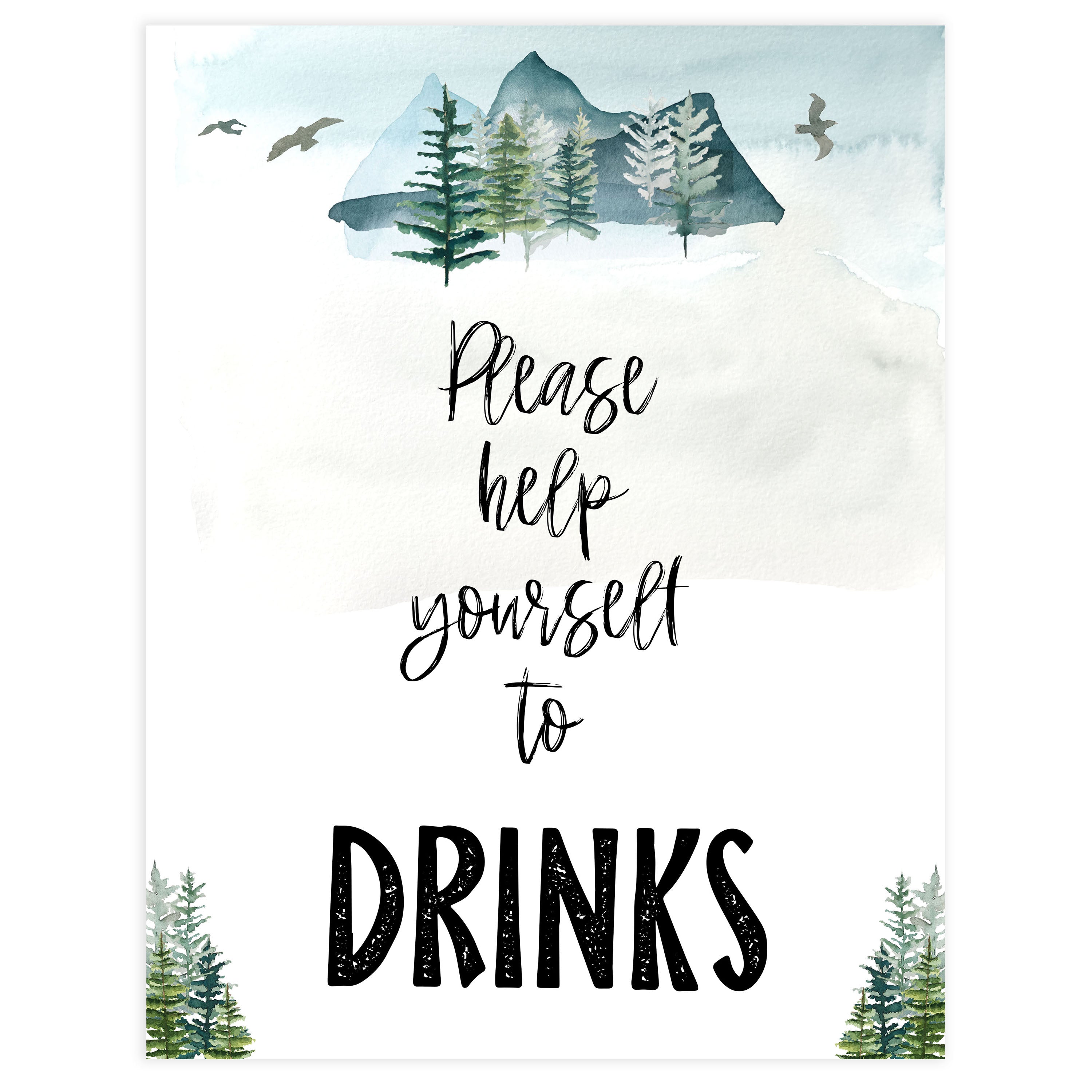 drinks baby shower sign, Adventure baby decor, printable baby table signs, printable baby decor, baby adventure table signs, fun baby signs, baby adventure fun baby table signs