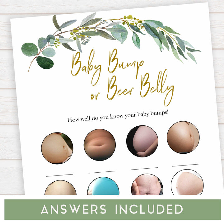 Eucalyptus baby shower games, fun baby shower games, printable baby games, baby shower ideas, baby games, baby shower baby shower bundle, baby shower games packs