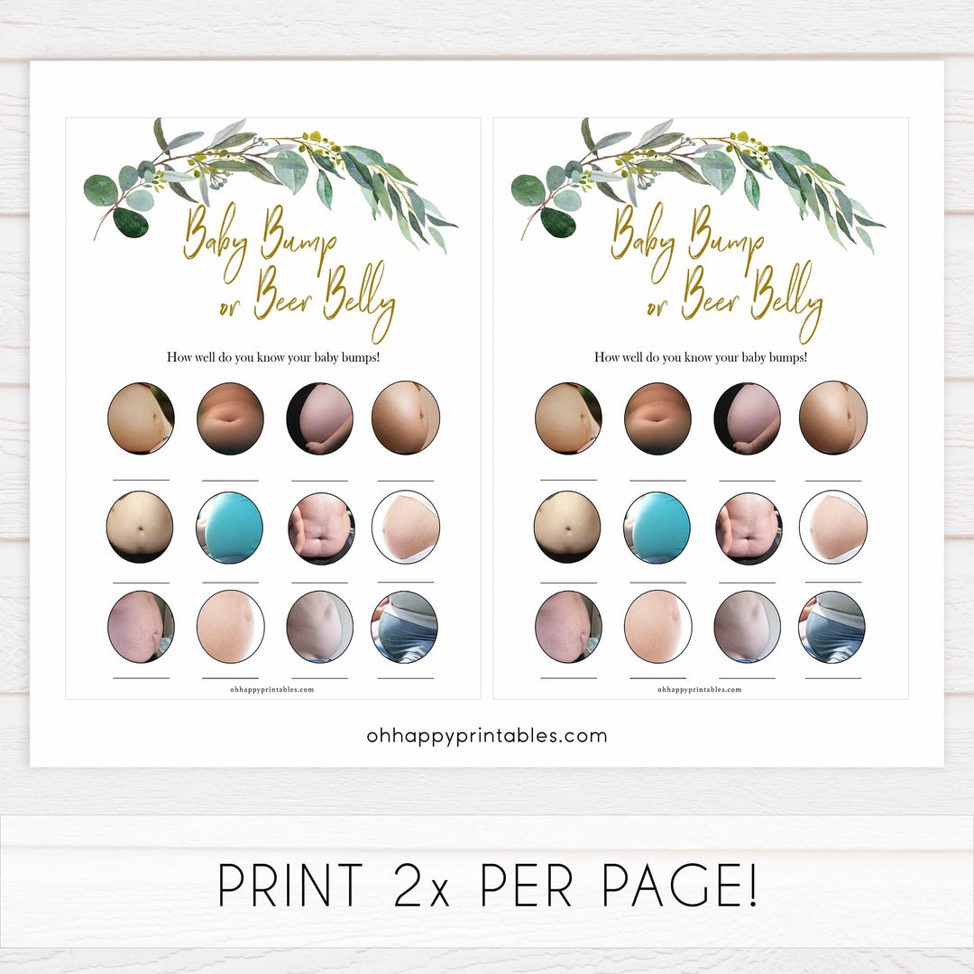 Eucalyptus baby games, labor or porn, baby bump, boobs or butt game, printable baby shower games, fun baby games, top baby games, best baby games, baby shower games