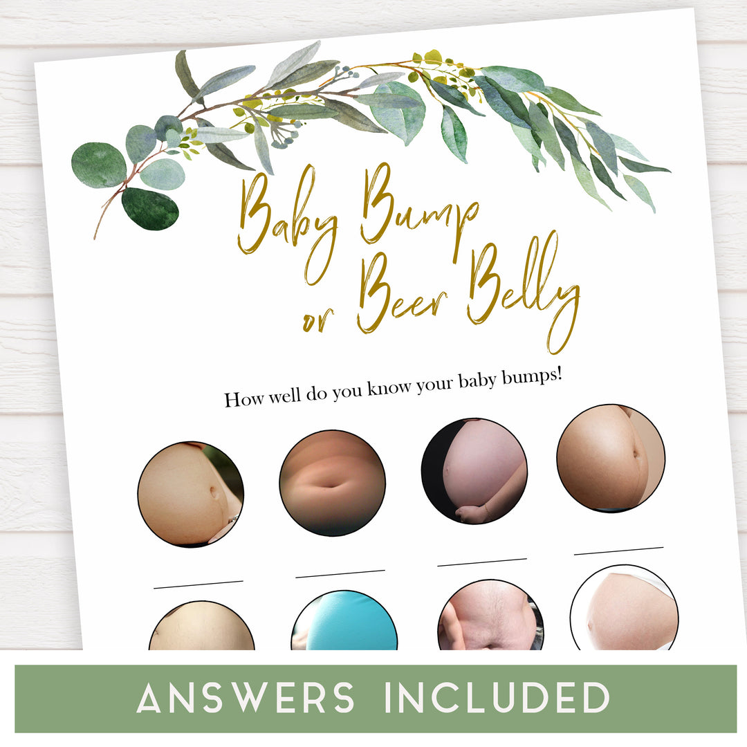 Eucalyptus baby shower games, fun baby shower games, printable baby games, baby shower ideas, baby games, baby shower baby shower bundle, baby shower games packs