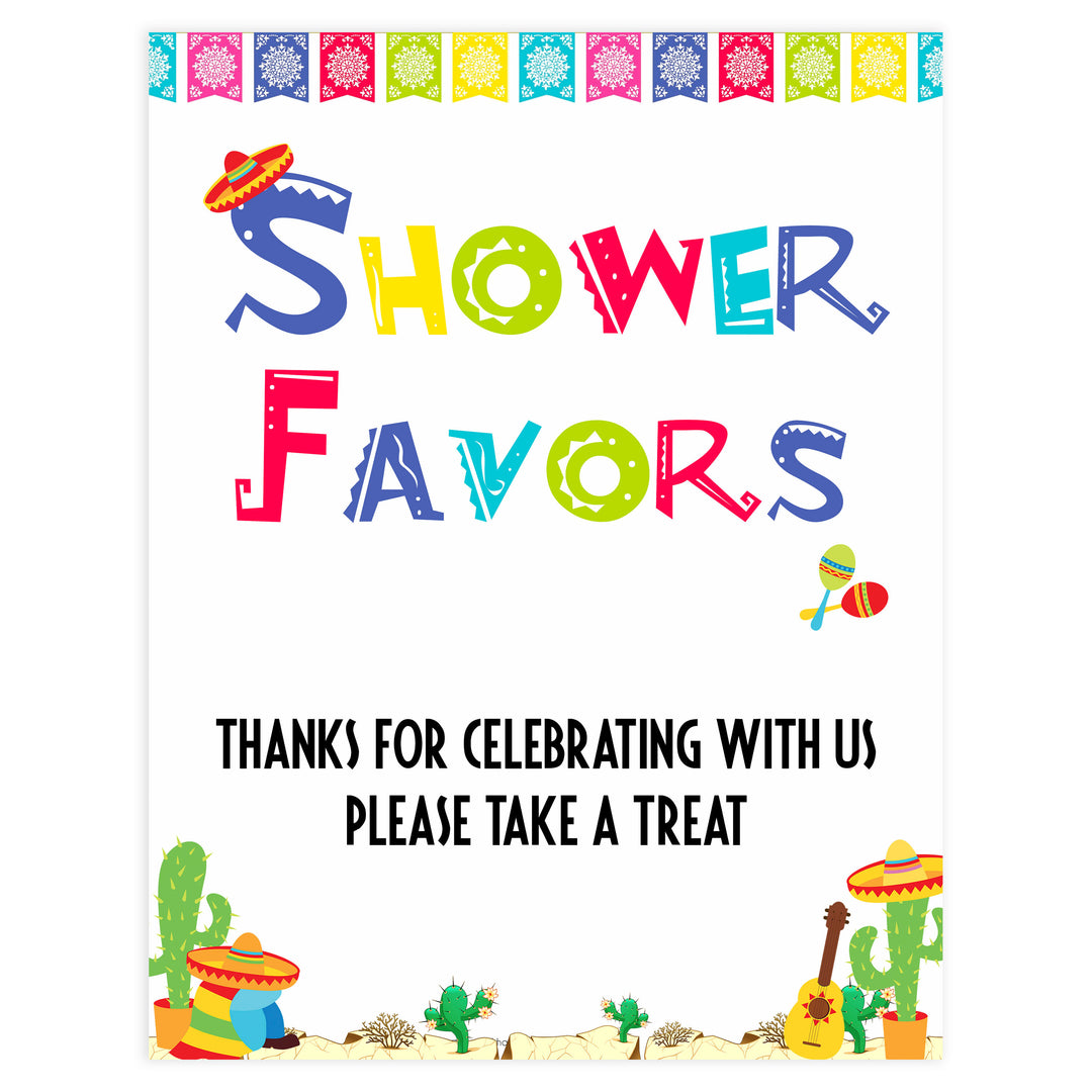 baby favors table signs, favours table signs, Mexican fiesta baby decor, printable baby table signs, printable baby decor, baby Mexican fiesta table signs, fun baby signs, baby fiesta fun baby table signs