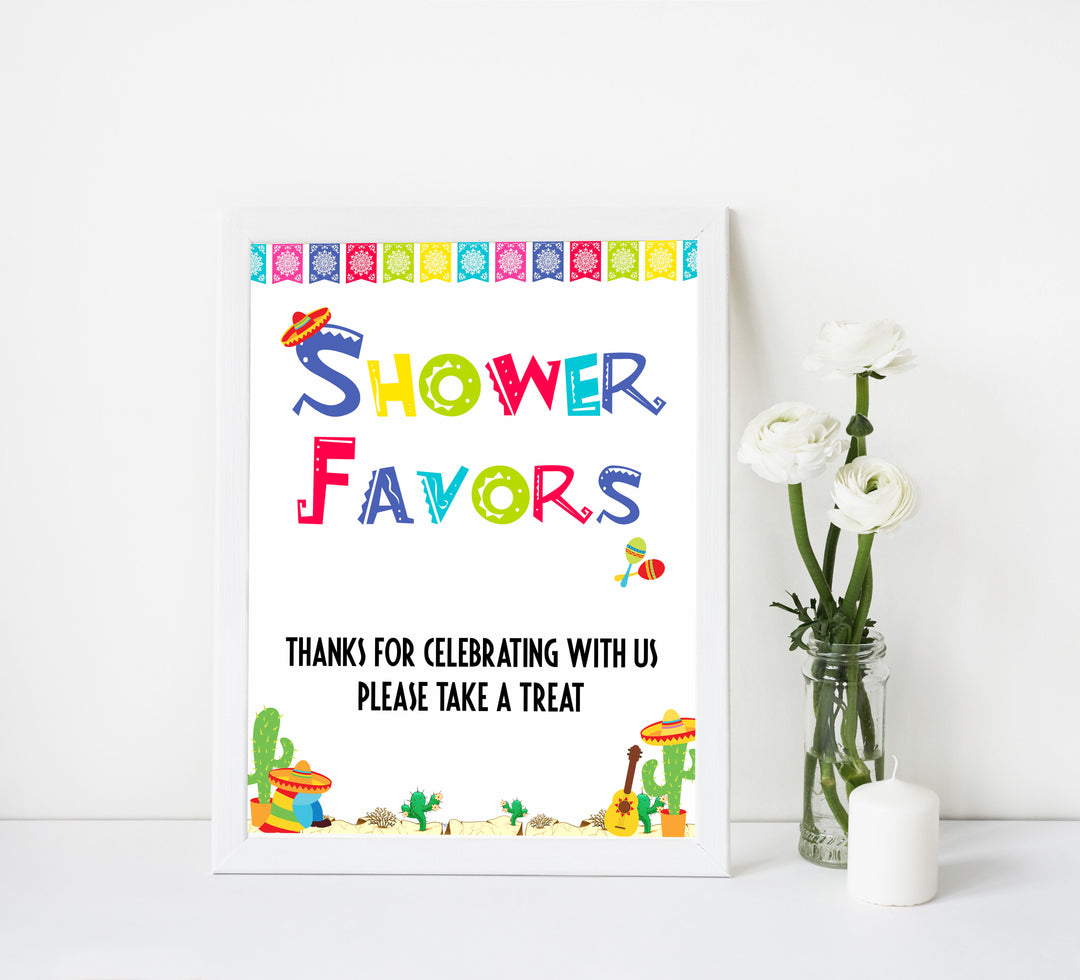 baby favors table signs, favours table signs, Mexican fiesta baby decor, printable baby table signs, printable baby decor, baby Mexican fiesta table signs, fun baby signs, baby fiesta fun baby table signs
