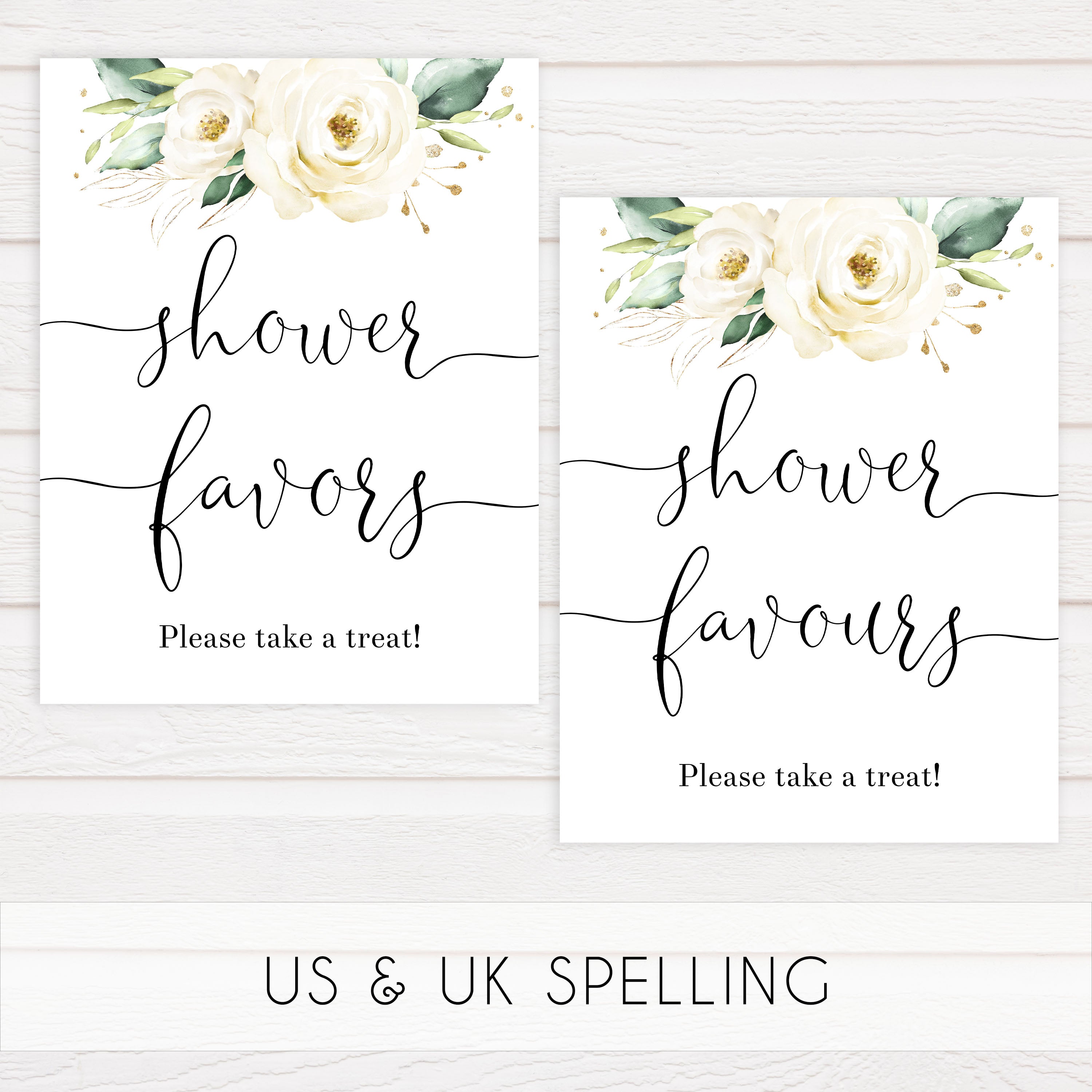 favors baby shower table sign, White floral baby decor, printable baby table signs, printable baby decor, baby safari animals table signs, fun baby signs, baby safari animals fun baby table signs